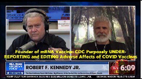 "mRNA Vaccine Inventor Alleges CDC Consciously Underreports, Alters COVID Vaccine Side Effects"