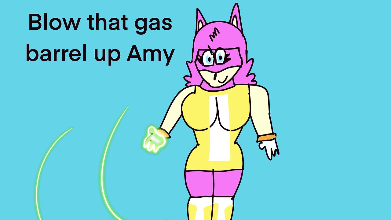Amy quartz blows up gas barrel