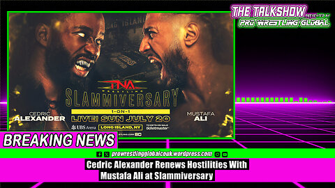 Cedric Alexander Renews Hostilities With Mustafa Ali at Slammiversary