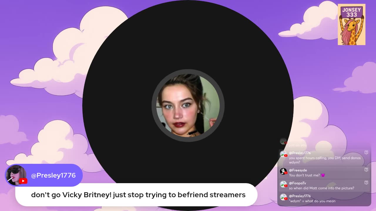 11/27/25 Victoria J VOD: "how low"