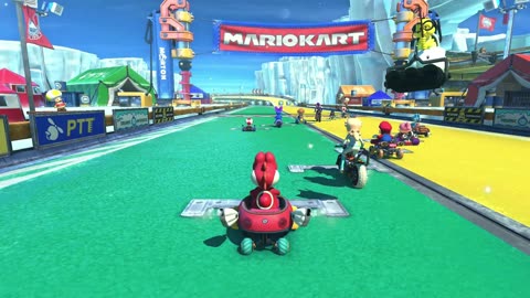 #MarioKart8Deluxe Race Six: Ice Ice Outpost