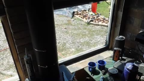 Saved A Bunch Of Painters Tape & Caulk Using Blanca/White Gorilla Tape On Window Trim. 7 Minutes!