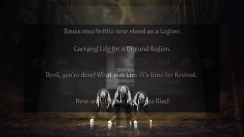 Street Gospel Syndicate ~ Dry Bones Rise { Lyrics } Remix 1 { Dance Ver. } Christcore Slowed PC