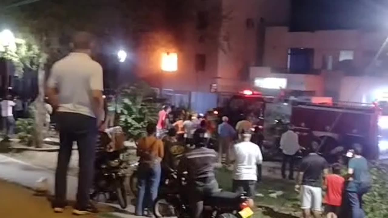 Incendio en Alameda La Victoria