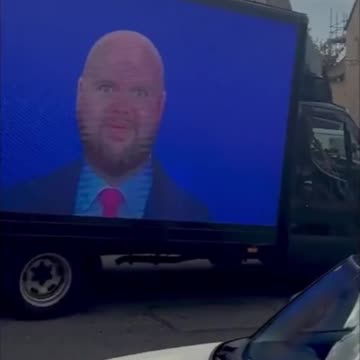 The stunt comes after Vance ripped the country for limiting free speech against its citizens.