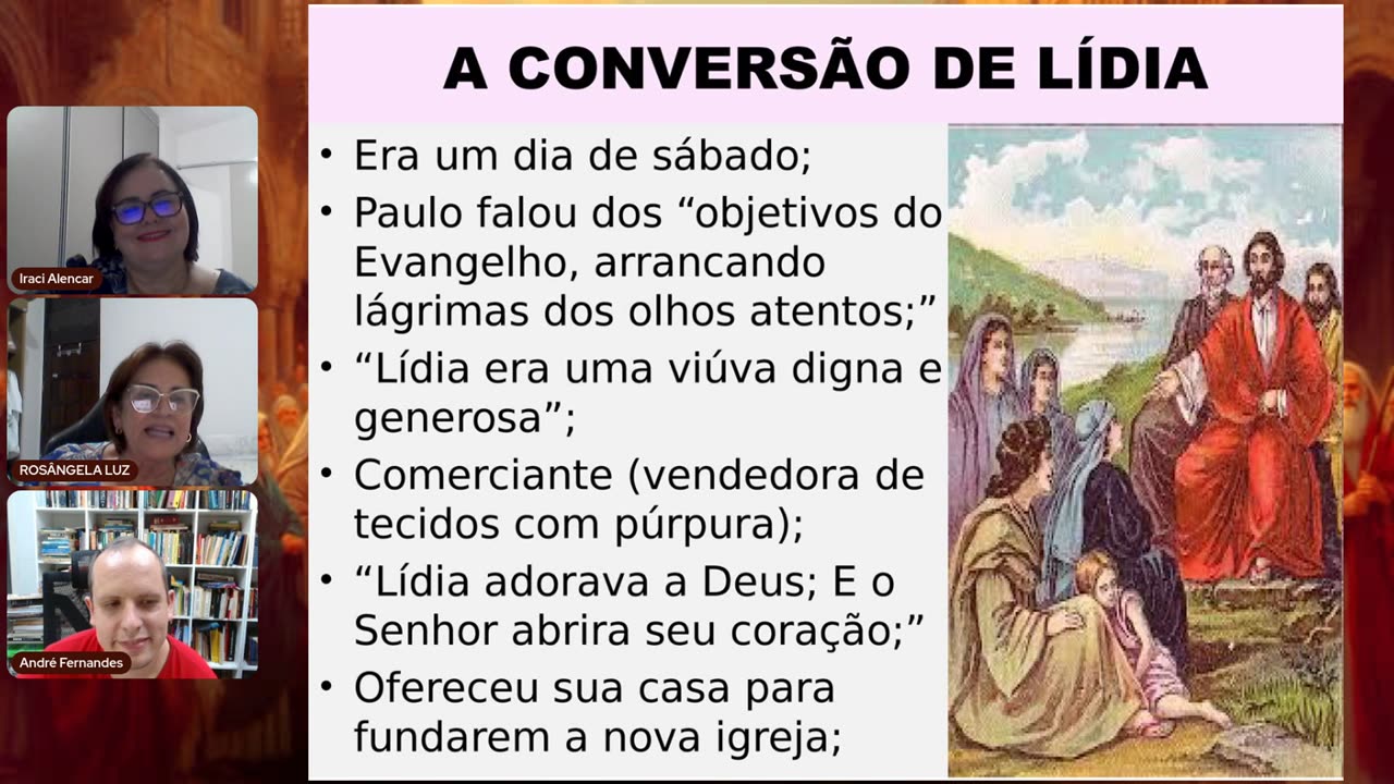 A CONVERSÃO DE LÍDIA EM FELIPOS | ATOS DOS APÓSTOLOS