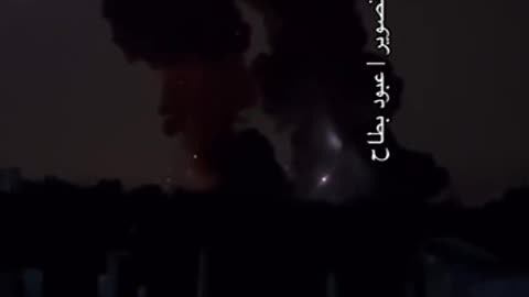 A huge explosion shook Tal Al Zaatar in Jabalia, North Gaza