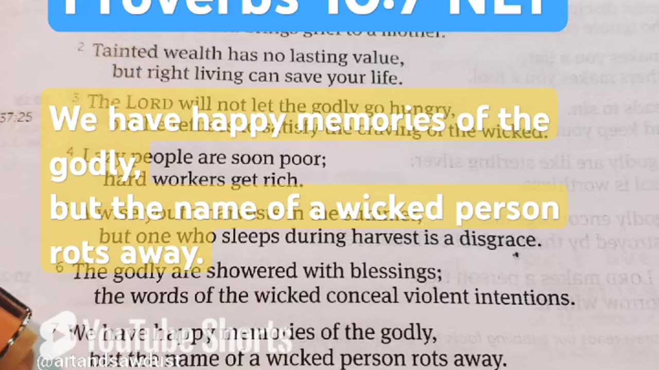 We Have Happy Memories Of The Godly..