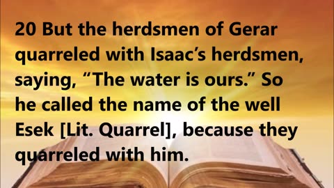 Three wells and their names.