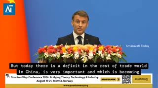 Macron & Xi Conclude Franco-Chinese Business Council Talks in Beijing | Amaravati Today