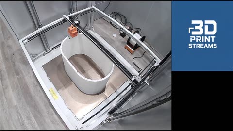 LIVE Large Format 3D Print 25/09/2025
