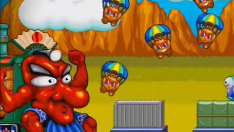 Dangang Train’s 2nd Phase in 60 Seconds! 🚂💥 | Snow Bros. 2 Special Remake #snowbros2 #bossfight