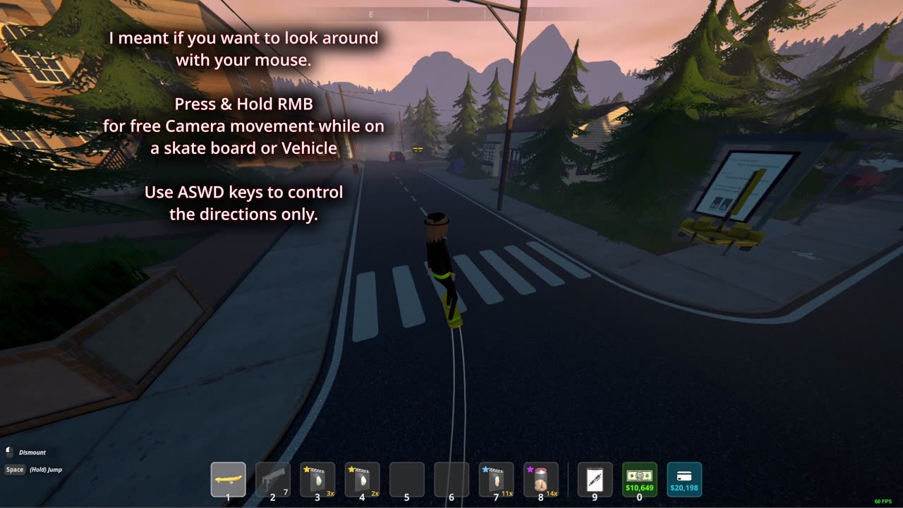 Schedule 1│How to use FREE CAMERA MODE While on SKATEBOARD or CARS│ Guide 2025