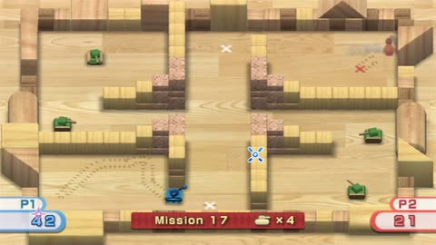 Wii Play - Two-Player Tanks! (All 20 Missions)