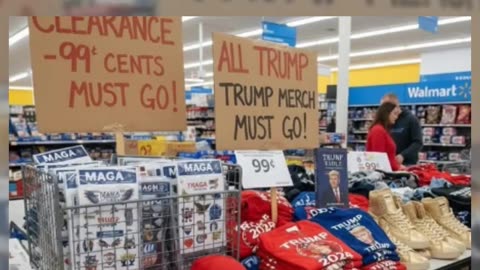 Fact Check: Photo Of Walmart Clearance Sale On All Trump Merch for 99 Cents Is NOT Real - AI Made It