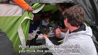 Nick Shirley Interviews Illegal Alien Family on Skid Row