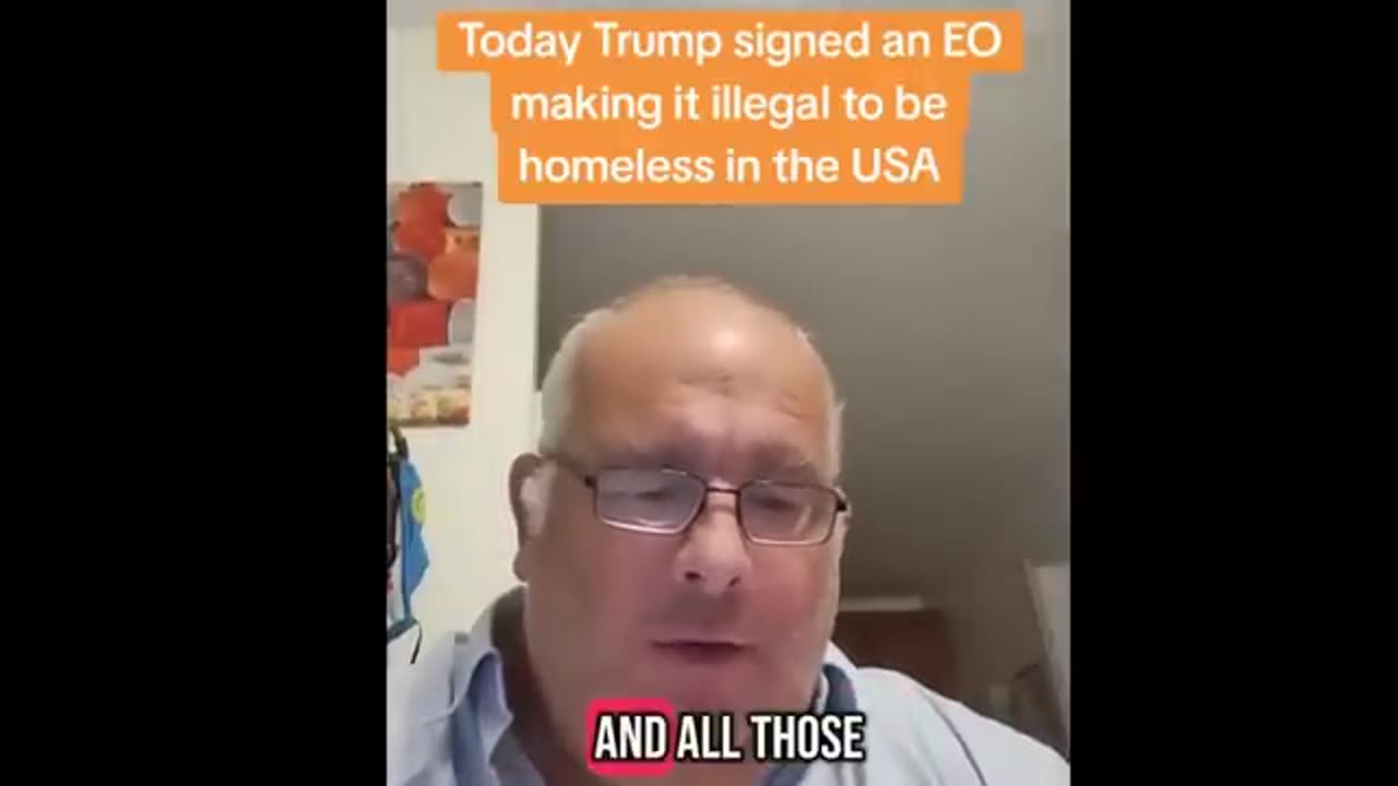 Trump just made being homeless illegal