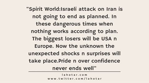 Lahotar Quote - 13 June 2025