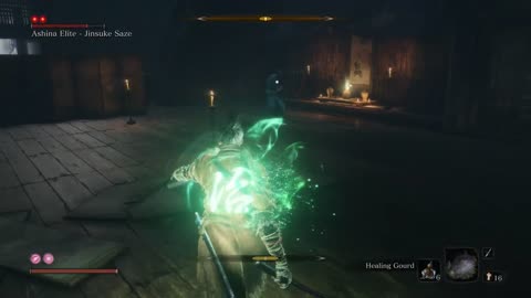 Sekiro_ Shadows Die Twice - Ashina Elite _Jinsuke Saze_ Boss Fight