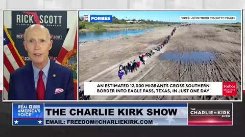 Sen. Scott's Message to Illegal Migrants Rioting in CA: Either Self-Deport, Or We'll Do It For You