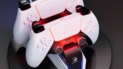 DualSense Charging Dock with LED Indicators – Power Up in Style!