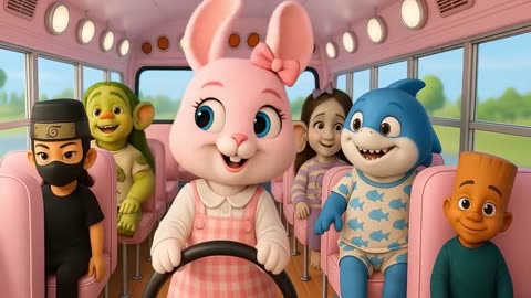 BALLERINA Attacked by SKIBIDI SCHOOL BUS Rescue Mission AI ANIMATED VIDEO!