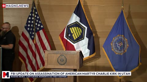 🚨 FBI Update on Assassination of Free Speech Martyr Charlie Kirk at Utah Valley University [LIVE]