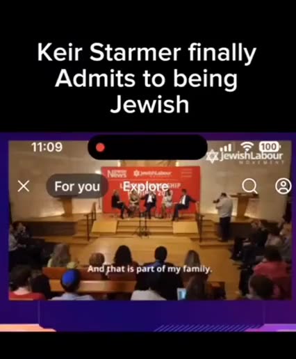 TWO-TIER KEIR ₪ ADMITS TO BEING A YID