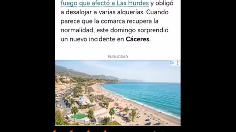 Detenido un hombre por provocar un incendio en Cáceres
