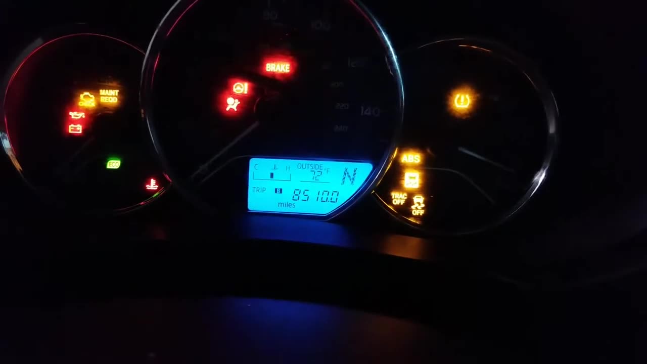 Reset oil light 2015 Toyita Corolla