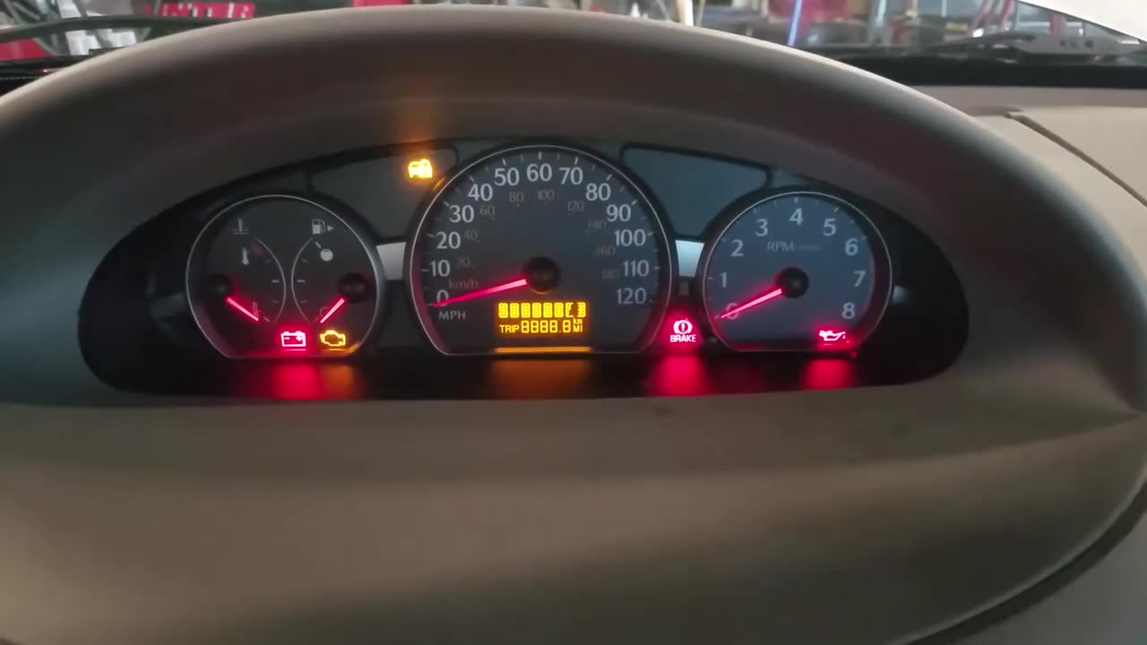 Reset oil light 2003 Saturn Ion