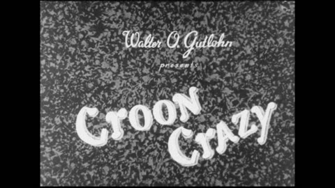 Van Beuren Studios Cartoons - 1933x33 - Croon Crazy