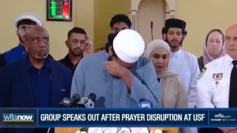 The imam in Florida cries like a child because an American patriot ate a bacon