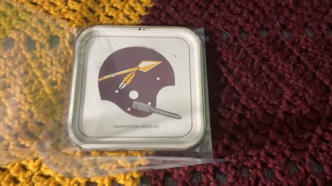 1969 REDSKINS , ASHTRAY , CUPCOASTER ,