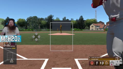 A little baseball and some powerwashing