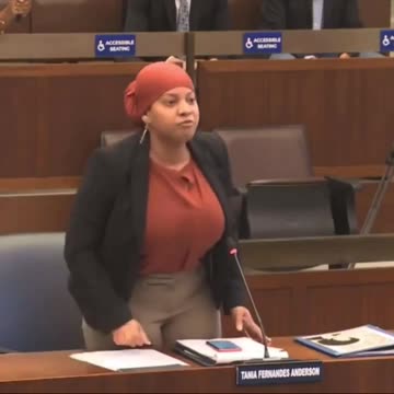 Boston City Council Tania Anderson was arrested for wire fraud lol