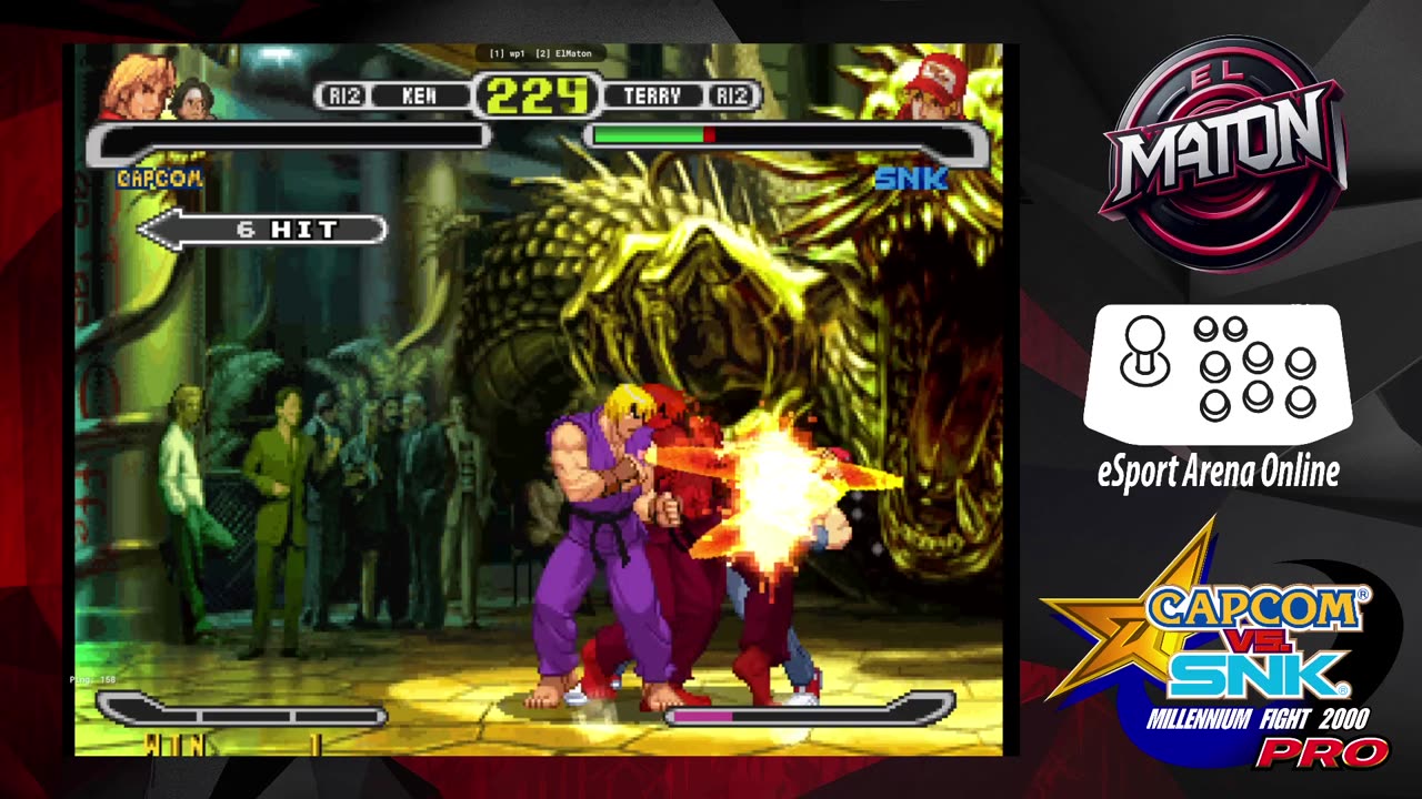 Capcom vs. SNK Pro • Luchas en linea • "wp1" vs "ElMaton" • (2025/05/25) #casualplay #onlinevs