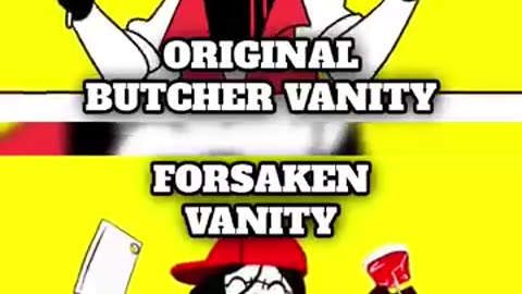 Breaking: Original vs Forsaken Vanity & Artful #forsaken #dieofdeath #roblox #fe
