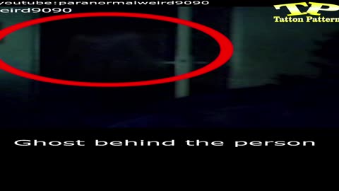 Ghost behind the person