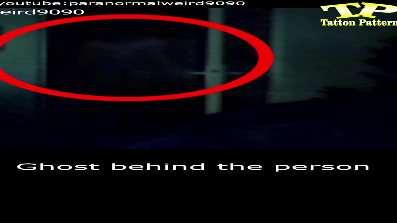 Ghost behind the person