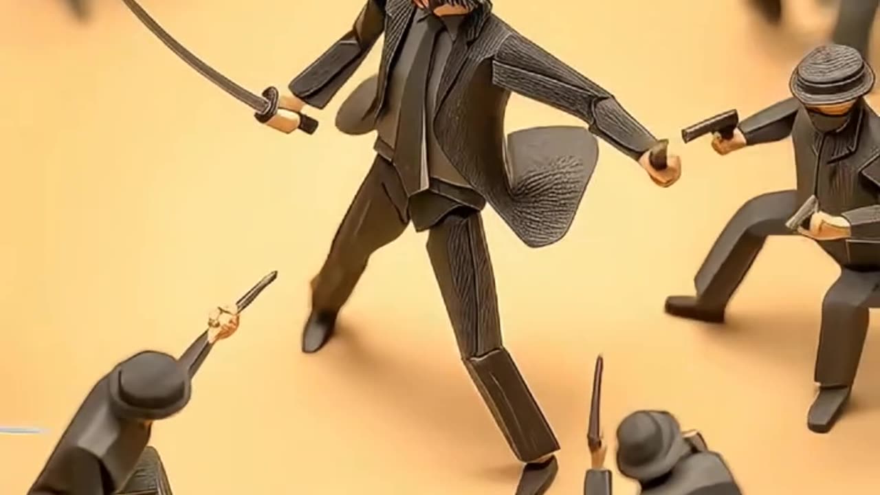 John Wick Origami edition