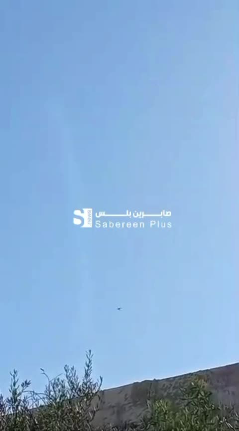 IDF fighter jets spotted over Syria earlier today amidst air strikes.