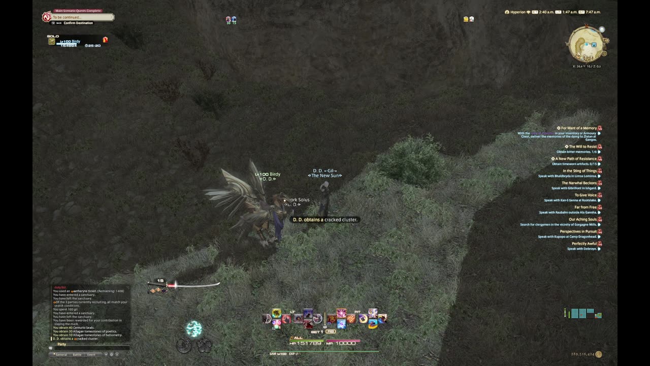 Final Fantasy 14 A rank Gajasura- Solo SAM