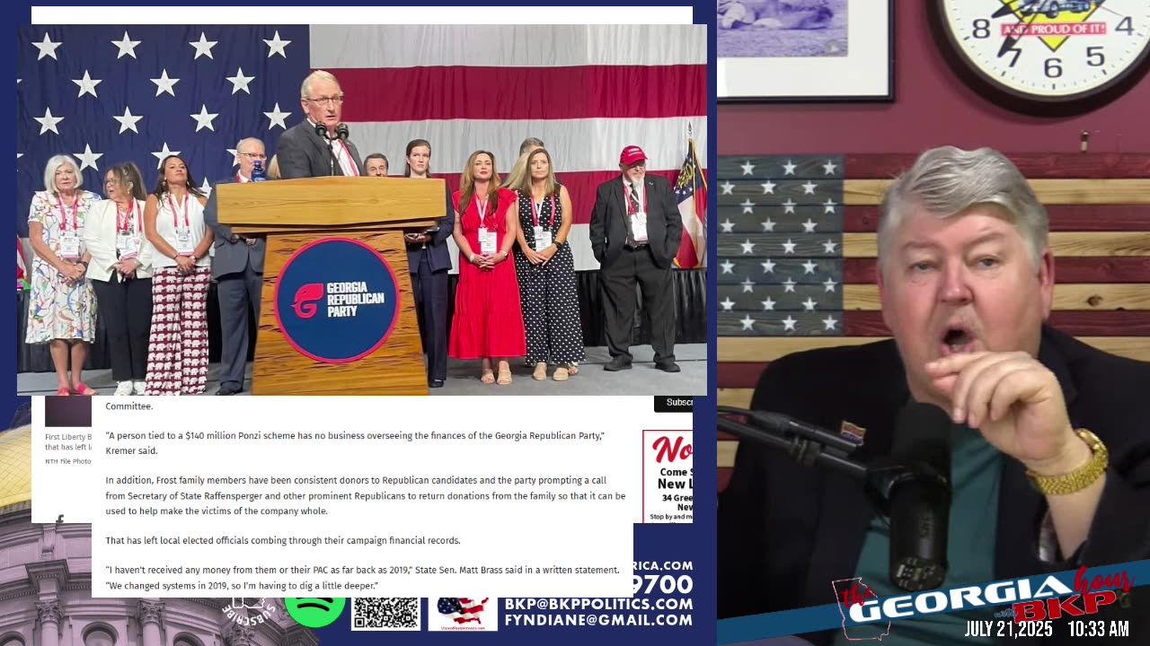 The Georgia Hour - REPLAY - July 21, 2025