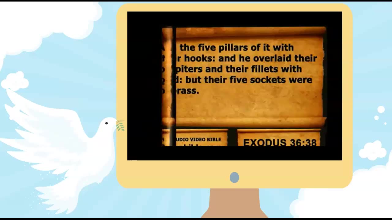 Audio Bible with KJV Text Exodus Chapter 36