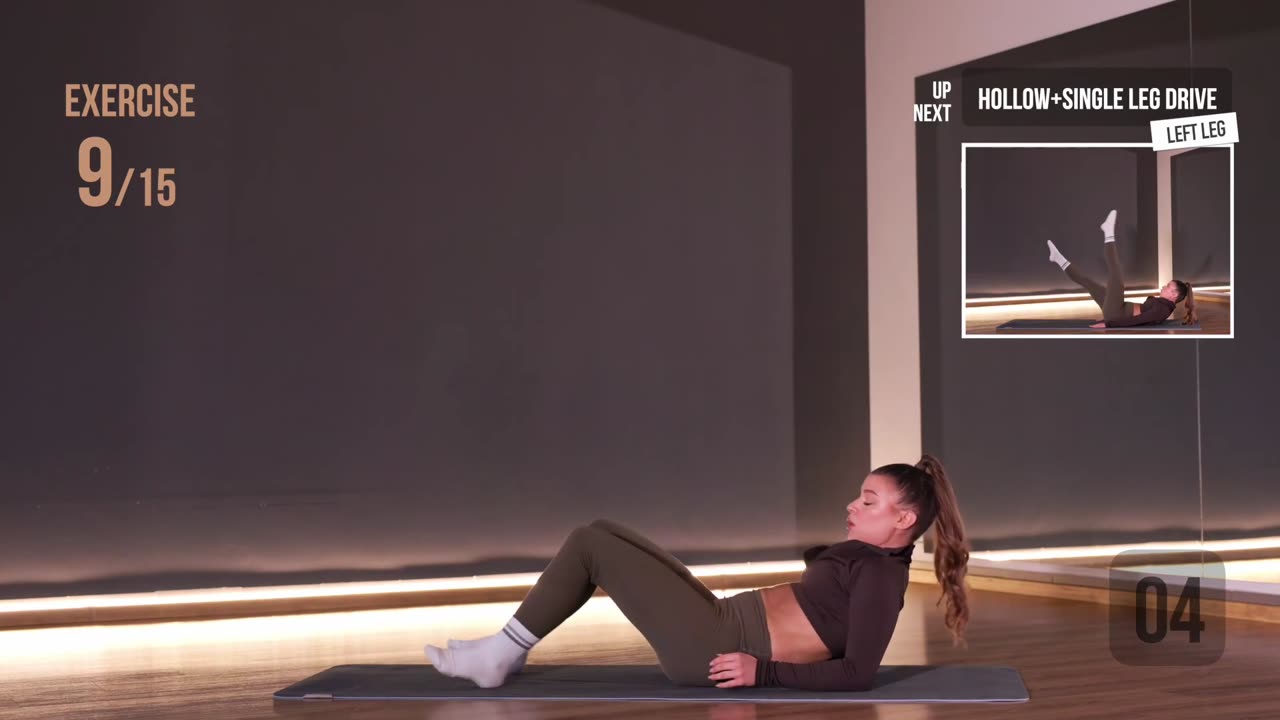 No repeat on the mat | 10 MIN Lower abs & Core workout Pilates style