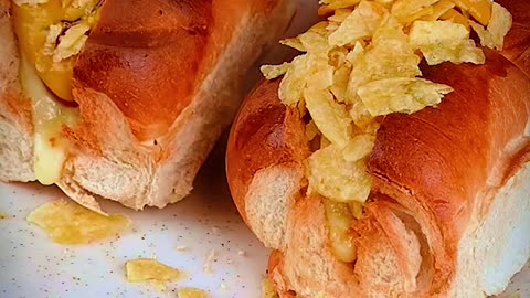 This Cheesy Hotdog Bun Recipe Should Be Illegal at Midnight! 🌭🧀 Description: