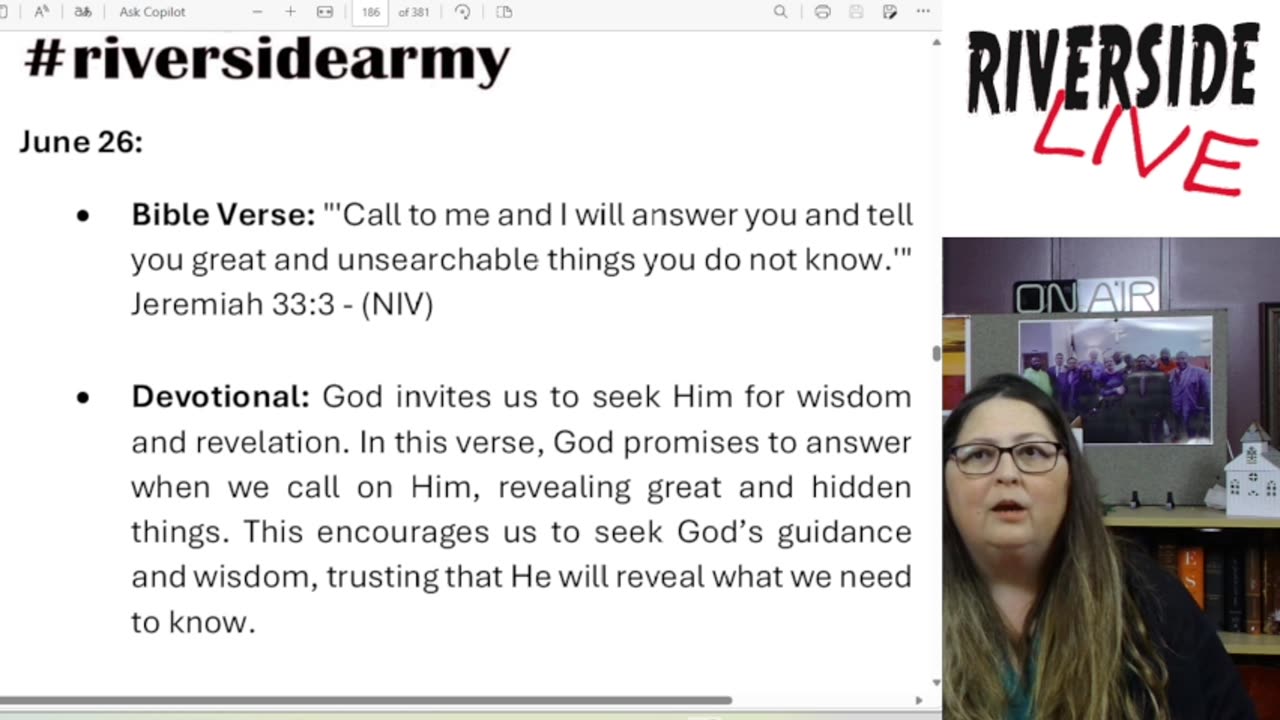Riverside Morning Ammo Daily Devotional 6.26.25