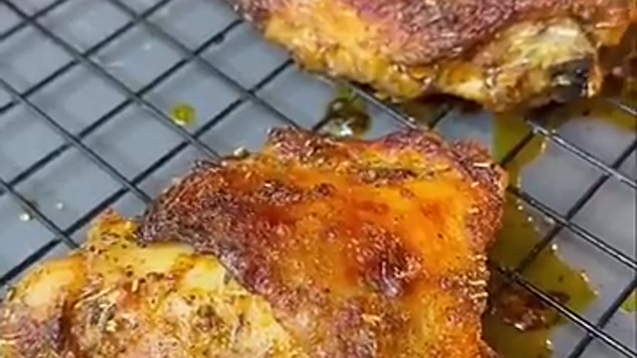 Crispy oven baked chicken recipe