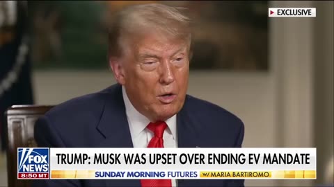 Trump admits that he hasn't had much communication with Elon Musk.